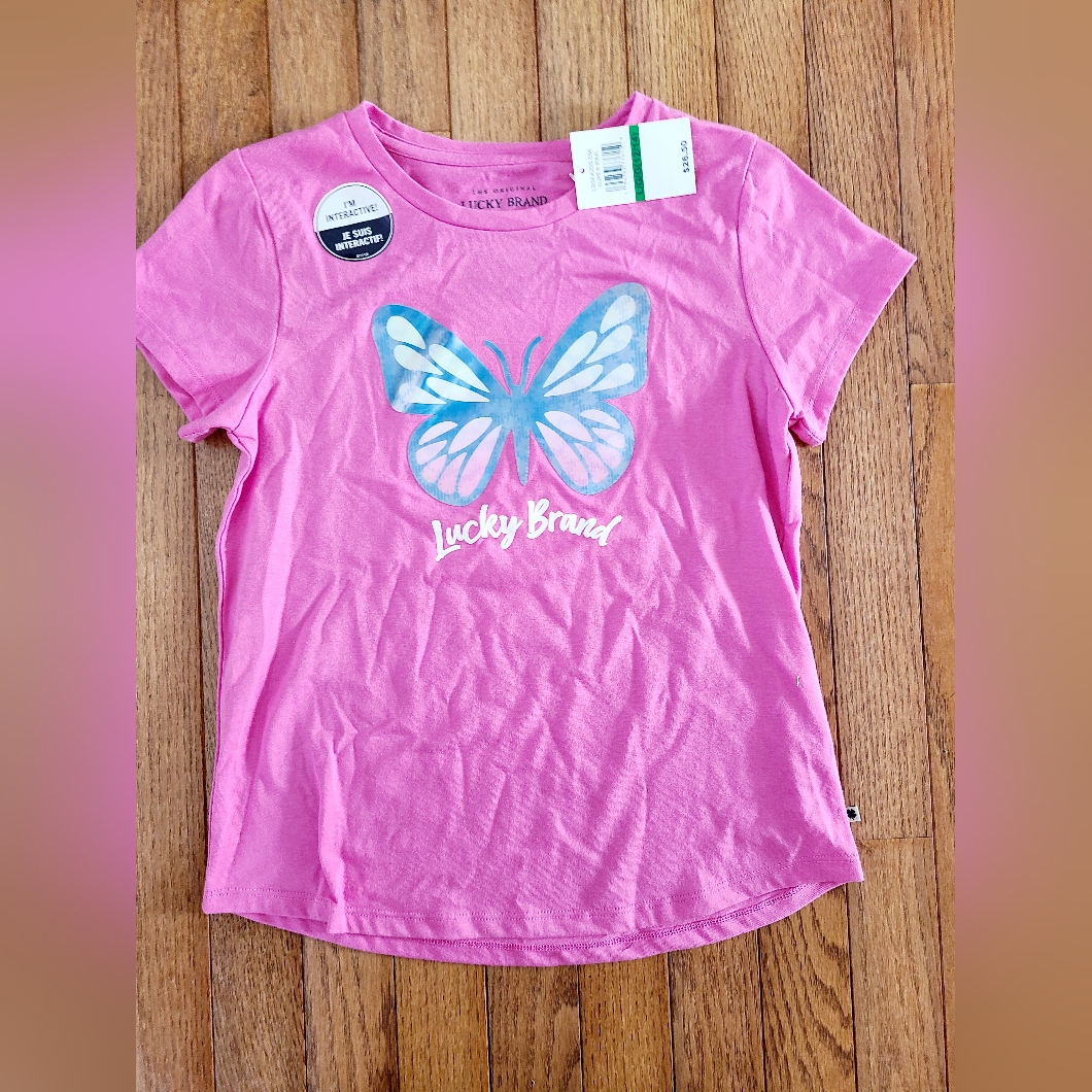 Nwt Lucky Brand Girl Shirt